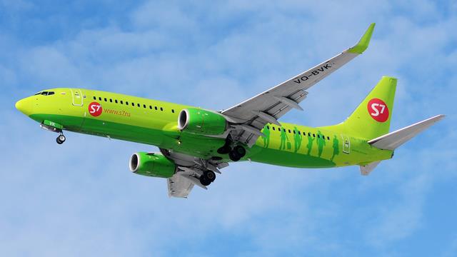 VQ-BVK:Boeing 737-800:S7 Airlines